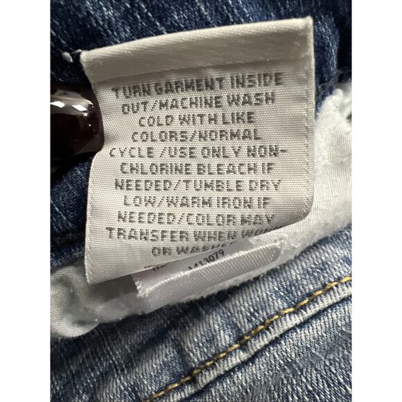 Torrid Denim Womens Shorts Size 24 Distressed Stretch Plus Size Measures 43x5 - Picture 8 of 10